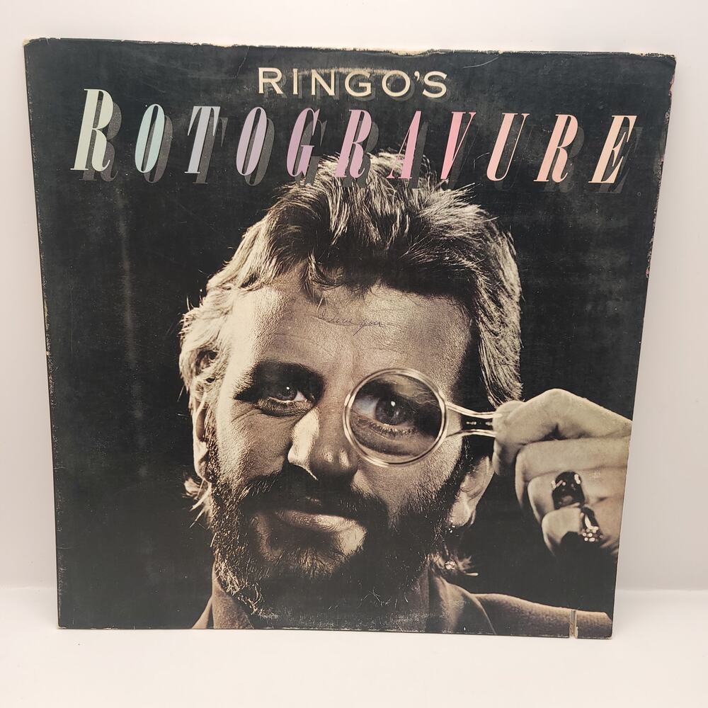 Ringo Starr Rotogravure Vinyl Record 1976